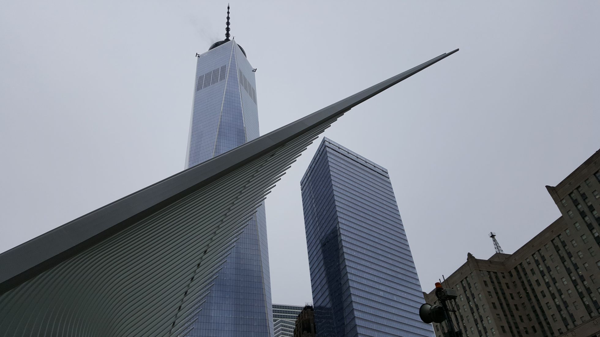 Aspecto del 'Oculus' de Santiago Calatrava en el World Trade Center de Nueva York Aspecto del 'Oculus' de Santiago Calatrava en el World Trade Center de Nueva York