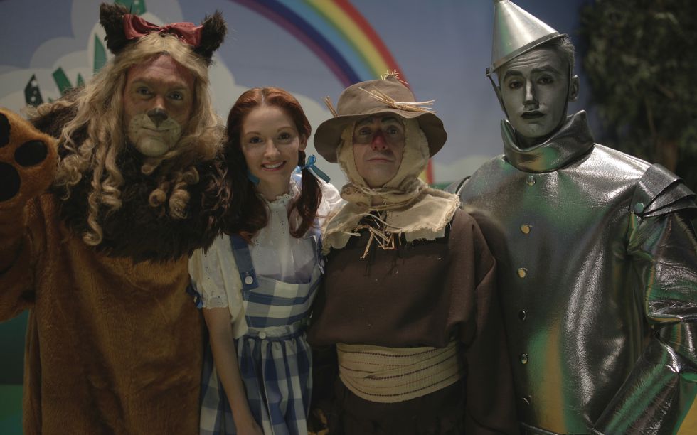Parodia de 'El mago de Oz'. Parodia de 'El mago de Oz'.