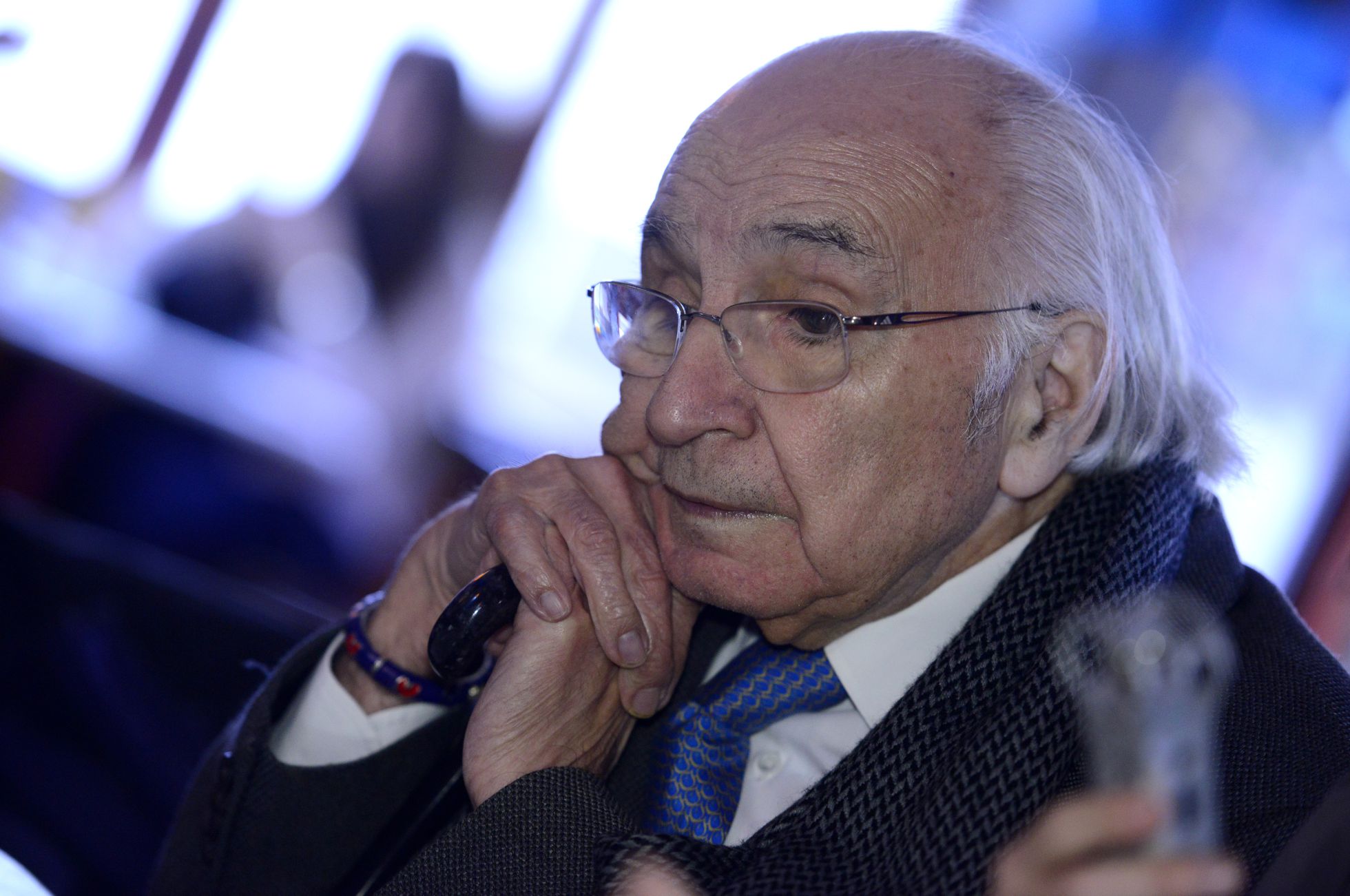 El poeta Francsico Brines, en Valencia. El poeta Francsico Brines, en Valencia.