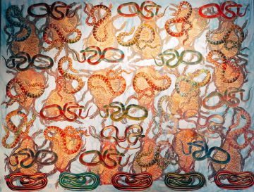 'Port Curtis' (2001), de Philip Taaffe.