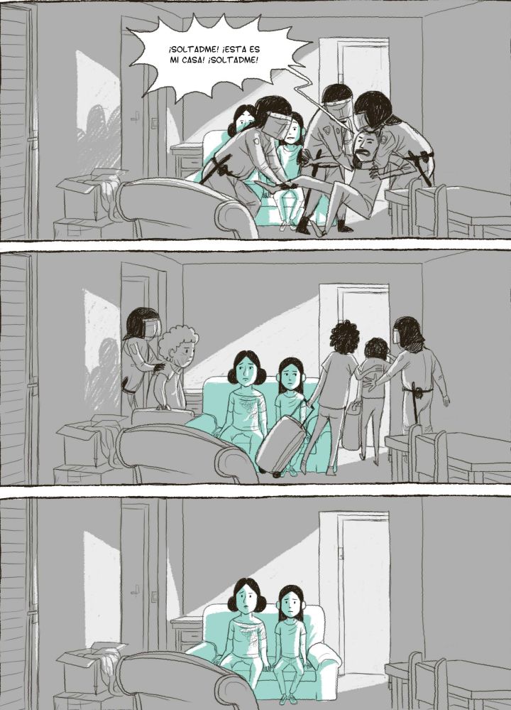 Viñeta de 'Aquí vivió'. Viñeta de 'Aquí vivió'.