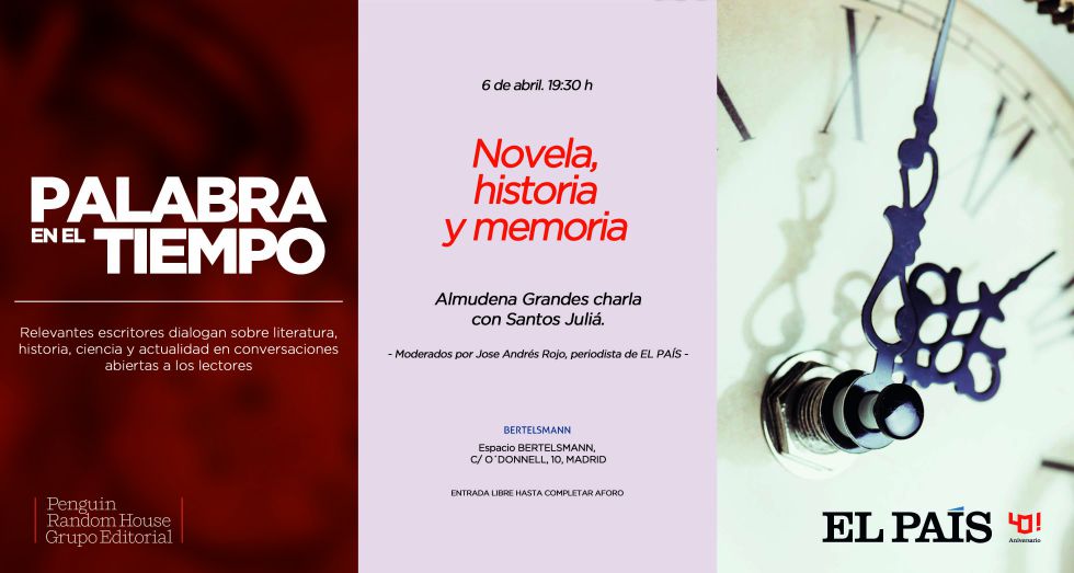 Almudena Grandes y Santos Juliá debaten sobre las relaciones entre novela, memoria e historia