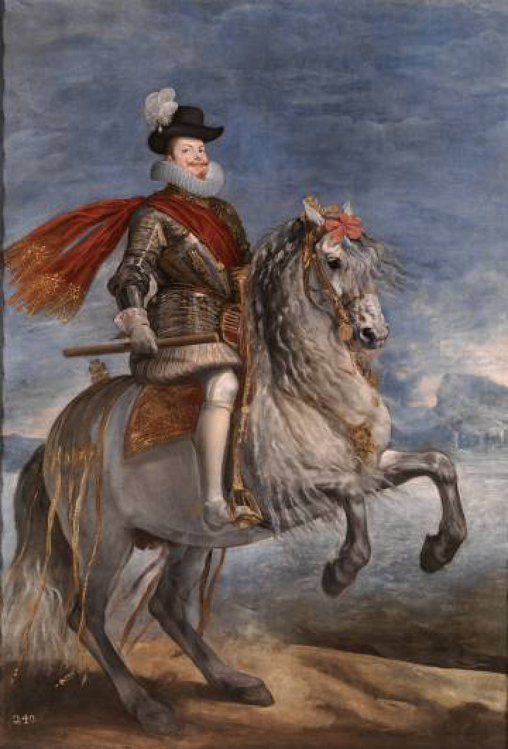 Retrato de Felipe III realizado por Diego de Velázquez. Retrato de Felipe III realizado por Diego de Velázquez.