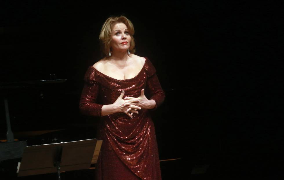 La soprano Renee Fleming.