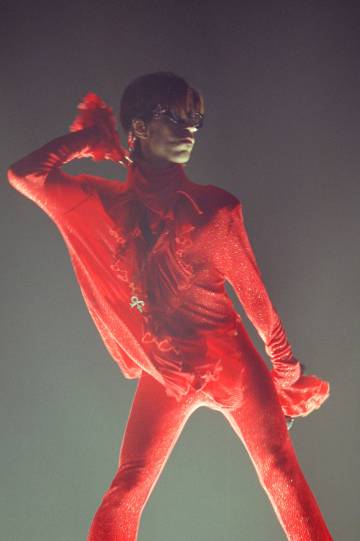 Prince, en un concierto en París en 1998.