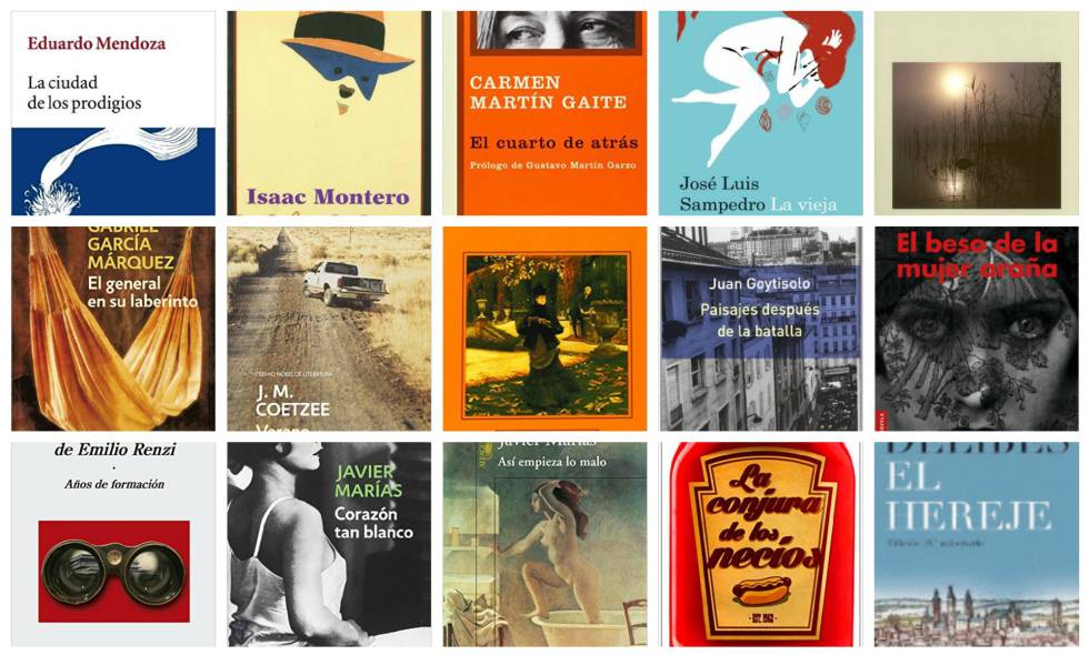 40 años de EL PAÍS en 40 libros