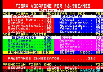 TELETEXTO TELEVISION teletexto television: