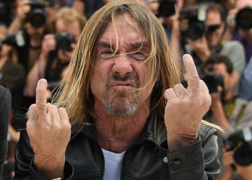 Iggy Pop, melena al viento en Cannes
