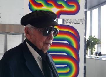 Julio Le Parc en el Museo Fortabat.