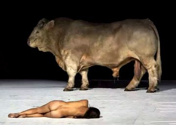 Un momento del montaje de 'Mois&eacute;s y Aar&oacute;n' en la &Oacute;pera de la Bastilla de Par&iacute;s, el a&ntilde;o pasado.