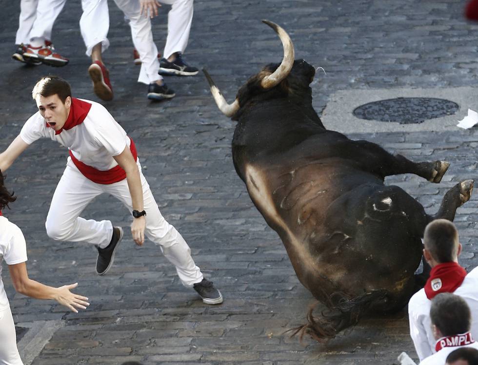 Primer encierro de San Fermin 2016