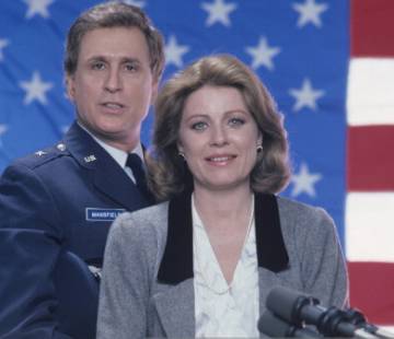 Patty Duke como la primera presidenta de EEUU.