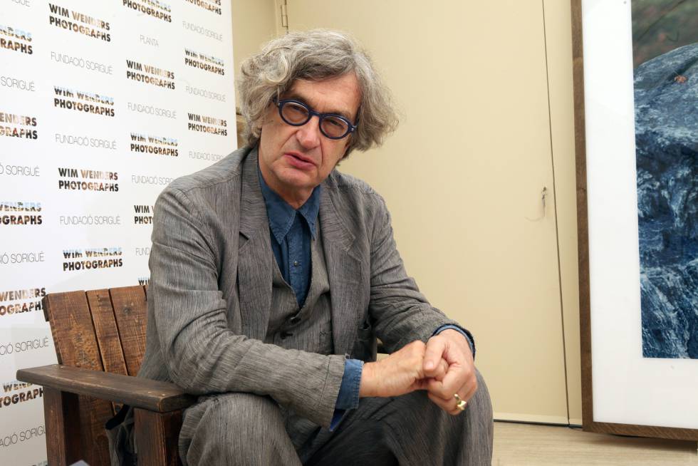 El director Wim Wenders, en Lleida, en 2013.