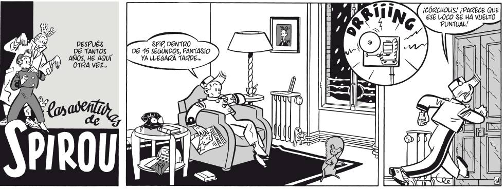 ¿Eres de Tintín o de Spirou? El debate que cerró Yves Chaland