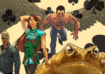 Algunos personajes de la antología de 'Wild Cards'. Algunos personajes de la antología de 'Wild Cards'.