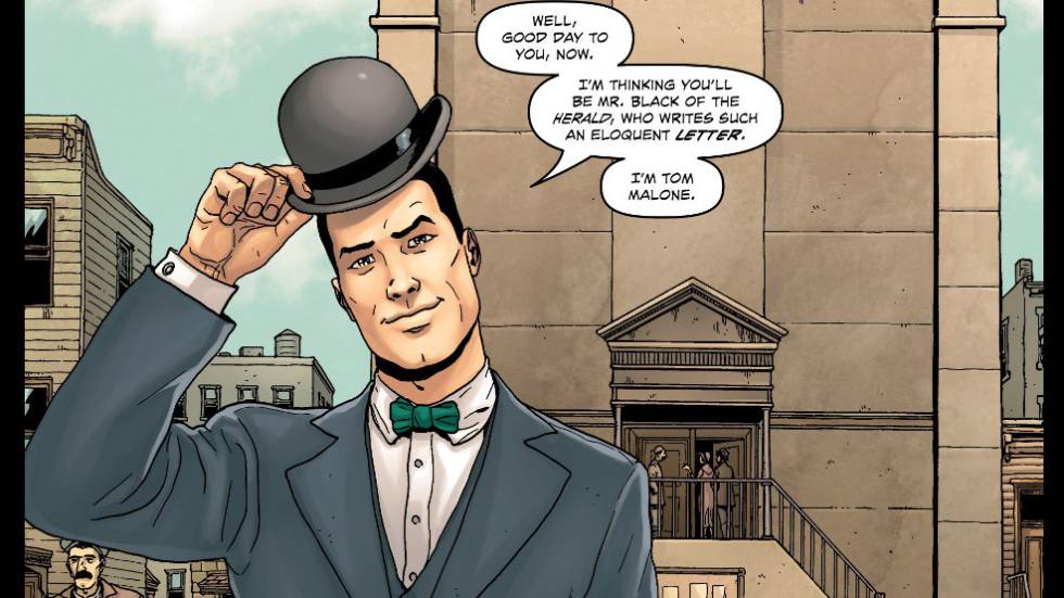 Detalle de una viñeta de 'Providence' de Alan Moore.