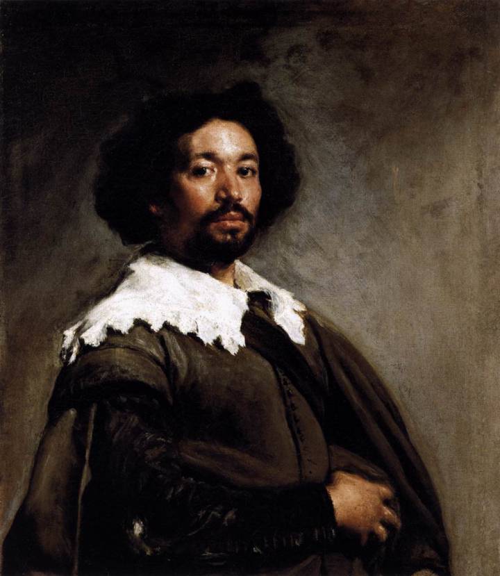 Retrato de Juan de Pareja realizado por Velázquez en 1650. Retrato de Juan de Pareja realizado por Velázquez en 1650.