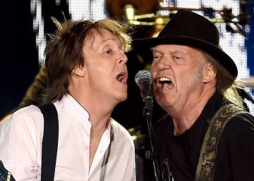 Neil Young y Paul McCartney homenajean a Lennon Neil Young y Paul McCartney homenajean a Lennon