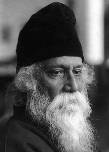 Rabindranath Tagore en 1930.