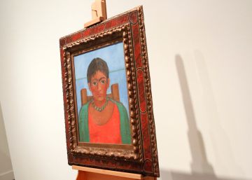 Un cuadro de Frida Kahlo nunca expuesto en público sale a subasta