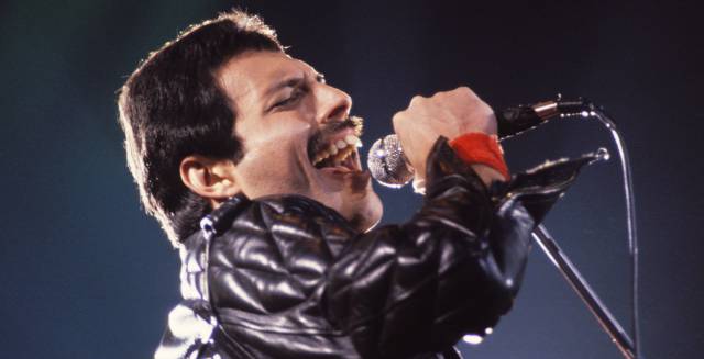 Freddie Mercury, en una imagen de archivo en un concierto. Freddie Mercury, en una imagen de archivo en un concierto.