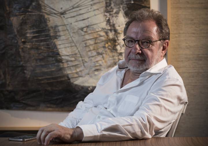 Un momento de la entrevista. Un momento de la entrevista.