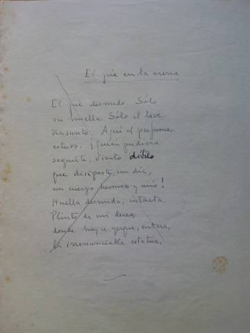 Poema de Aleixandre.