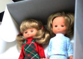 Las hermanas de Mariquita Pérez y otros juguetes de museo Las hermanas de Mariquita Pérez y otros juguetes de museo