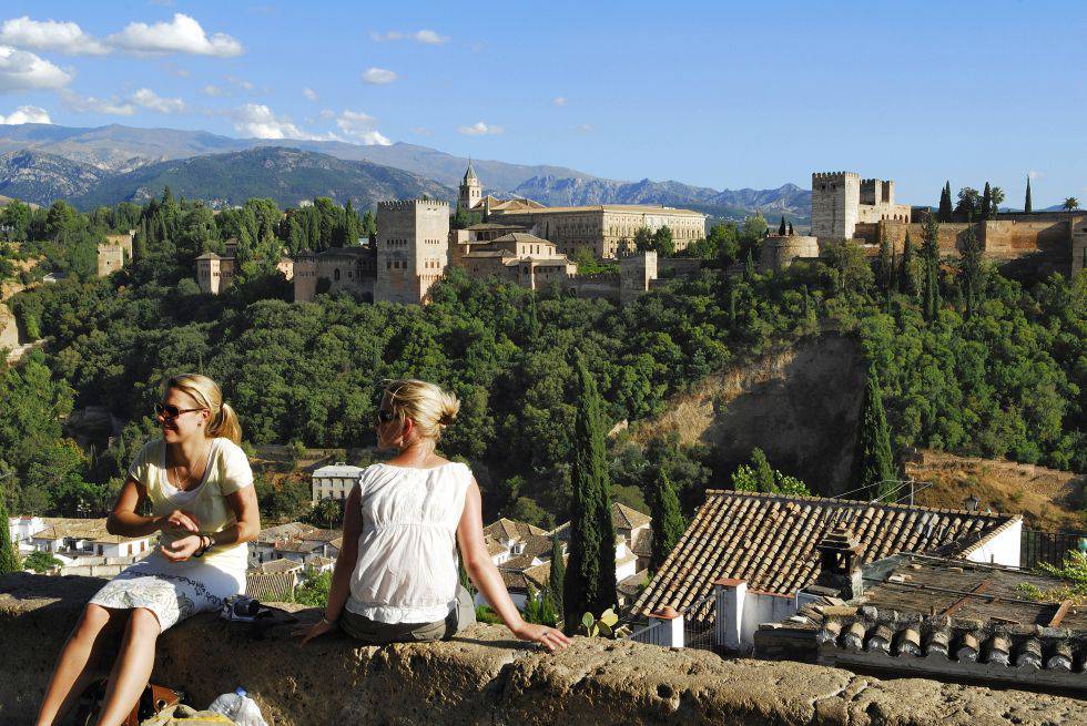 Vista de la Alhambra.
