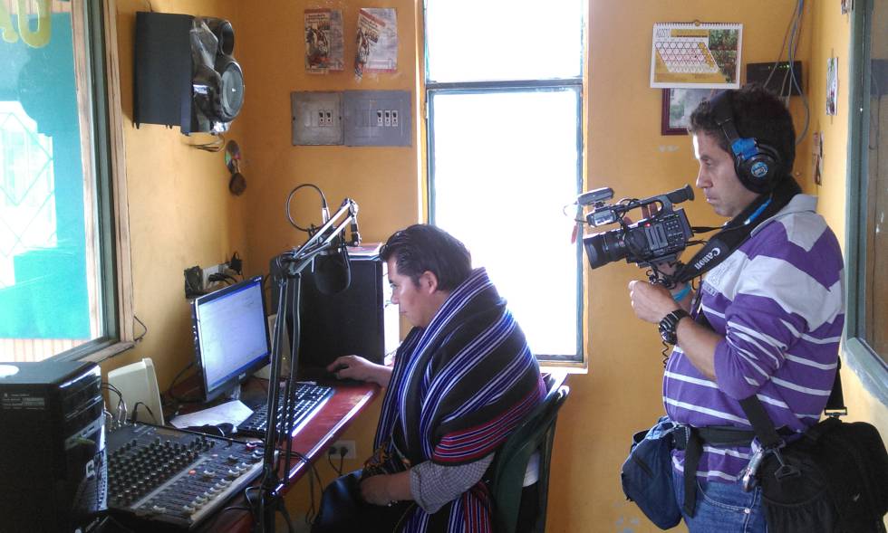 Emisora comunitaria en el Putumayo.