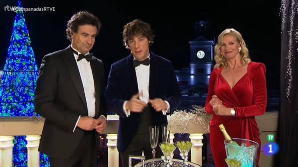 Pepe Rodríguez, Jordi Cruz y Anne Igartiburu.