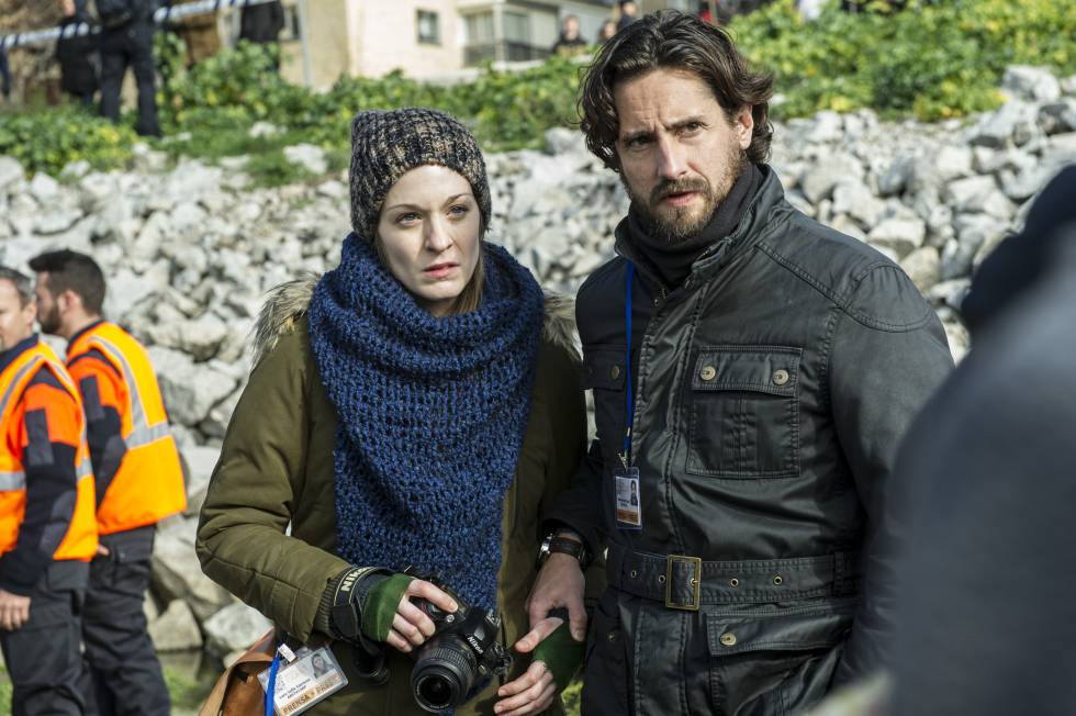 Meritxell Calvo y Juan Diego Botto, en 'Pulsaciones'.