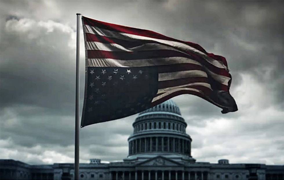 Imagen del vídeo presentación de la quinta temporada de 'House of Cards', de Netflix Imagen del vídeo presentación de la quinta temporada de 'House of Cards', de Netflix