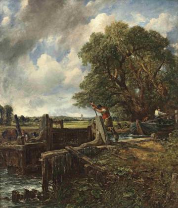 'La esclusa', de John Constable.