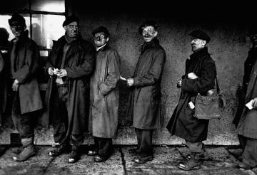 Mineros galeses, 1953. Del libro London Wales