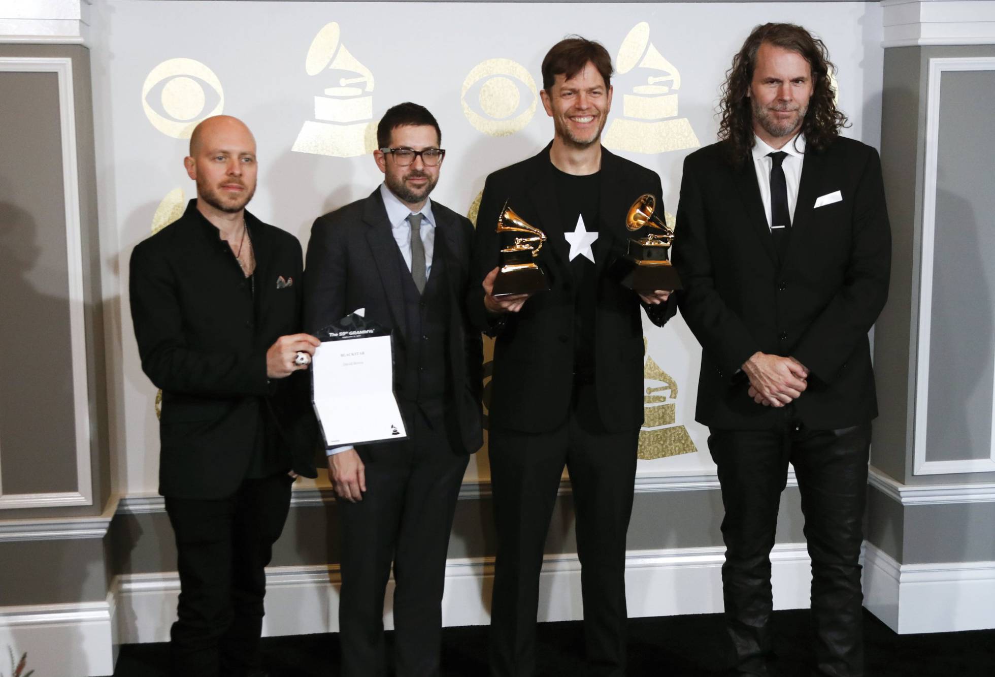 Jason Lindner, Mark Guiliana, Donny McCaslin y Tim Lefebvre, la banda que grabó 'Blackstar' con David Bowie. MIKE NELSON EFE Jason Lindner, Mark Guiliana, Donny McCaslin y Tim Lefebvre, la banda que grabó 'Blackstar' con David Bowie. MIKE NELSON EFE