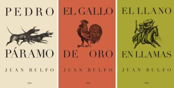 Las obras de Rulfo, editadas por RM. Las obras de Rulfo, editadas por RM.