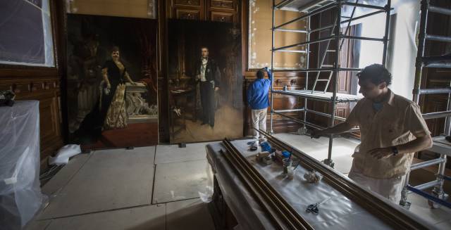 Los marqueses de Linares vuelven a palacio