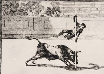 Una primera edición de ‘La tauromaquia’, de Goya, aparece en un castillo francés Una primera edición de ‘La tauromaquia’, de Goya, aparece en un castillo francés