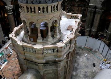 A tumba de Jesus Cristo ressuscita