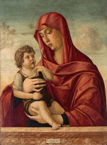 'Virgen con el Niño', de Giovanni Bellini (1470).
