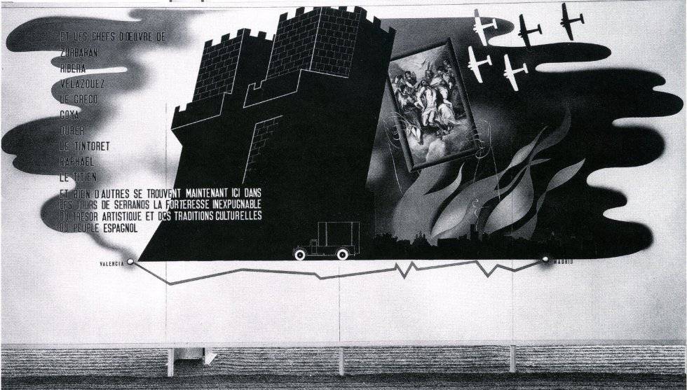 El pabellón español: la primera casa del ‘Guernica’
