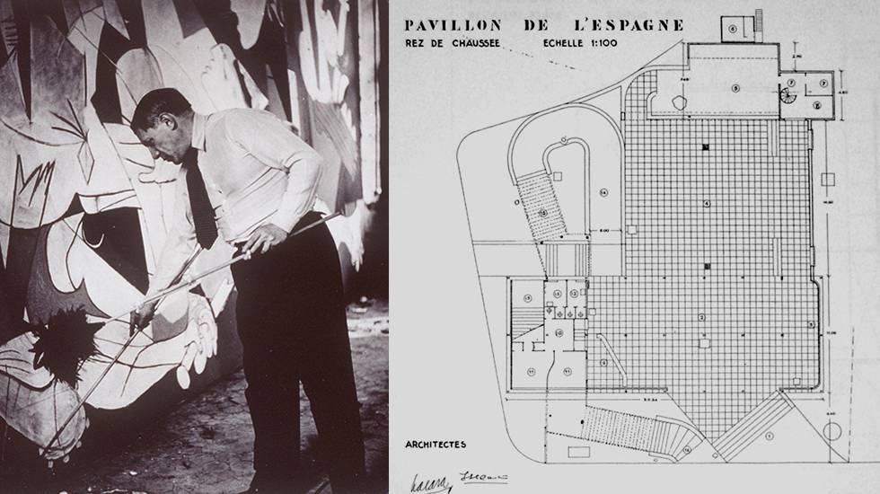 El pabellón español: la primera casa del ‘Guernica’