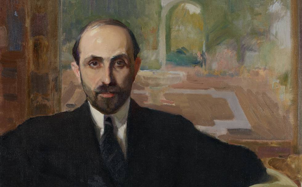 Retrato de Juan Ramón JIménez, de Sorolla.
