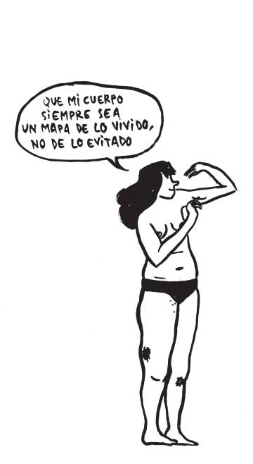 Dibujo de Flavita Banana para 'Las cosas del querer'.
