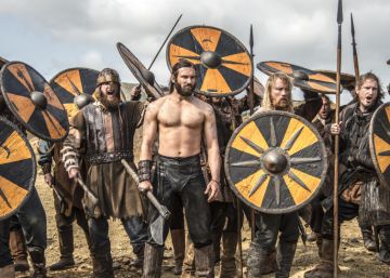 Un vikingo hace escala en Barcelona Un vikingo hace escala en Barcelona