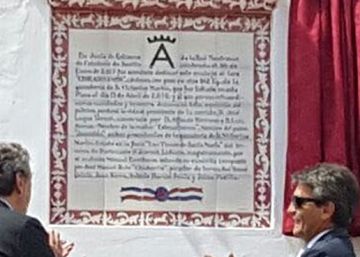 Un azulejo en la Maestranza para perpetuar la bravura de Cobradiezmos Un azulejo en la Maestranza para perpetuar la bravura de Cobradiezmos