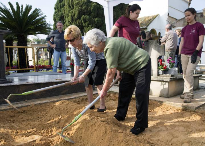 El apoyo público impulsa una nueva apertura de fosas de la represión franquista en Paterna El apoyo público impulsa una nueva apertura de fosas de la represión franquista en Paterna