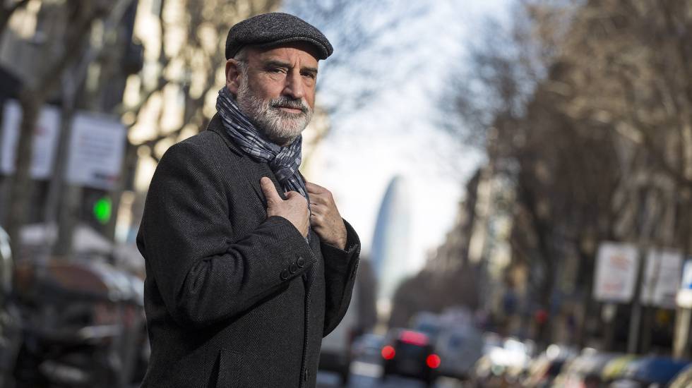 El escritor vasco Fernando Aramburu, el pasado febrero en Barcelona. 