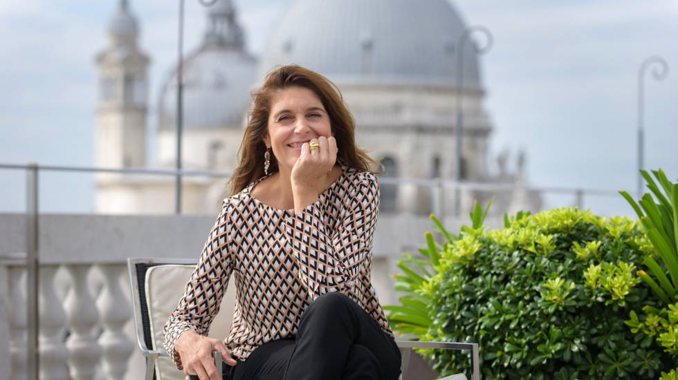 Catherine Marcel, conservadora jefa del Centro Pompidou y comisaria de la 57ª Bienal de Venecia.
